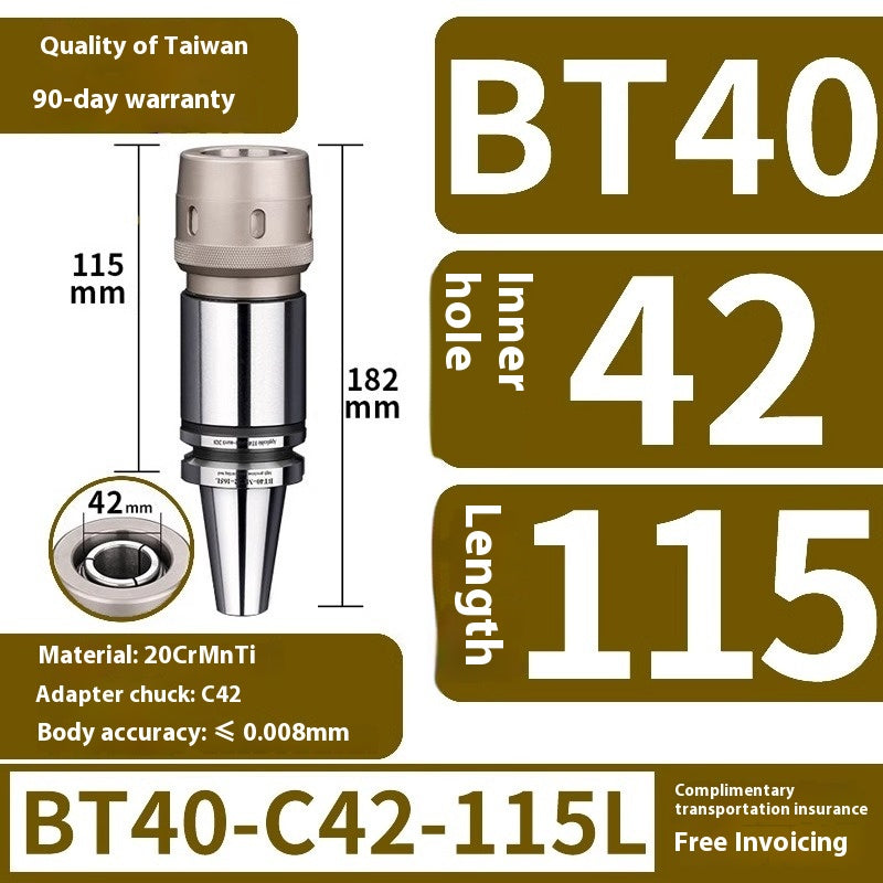 2096-CNC high-precision strong tool holder BT40 BT30 BT50 CNC machining center C32 chuck tool holder Shandong Denso Pricision Tools Co.,Ltd.